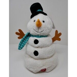 Merry Brite 2018 Animated Light Up 14 in Snowman NWT